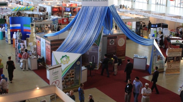 Rusya'da helal ürün fuarı açıldı