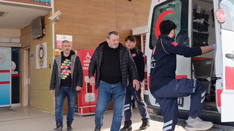 Kömür sobasını yakıp uyudular, ölümden döndüler