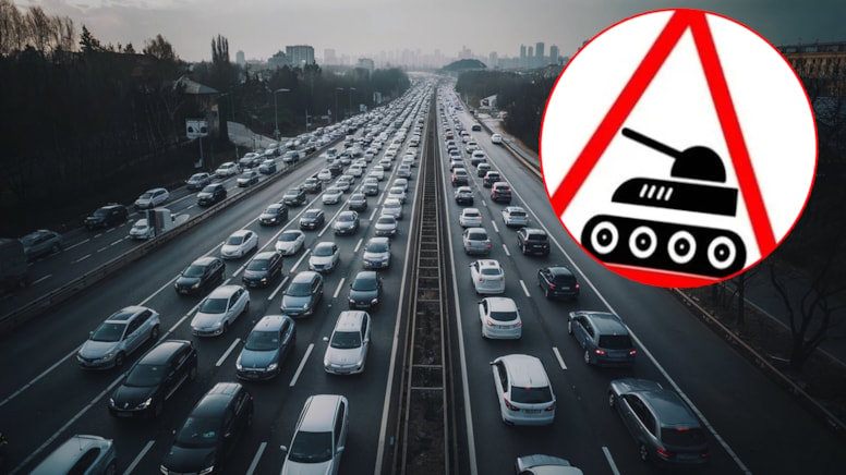 Yeni trafik levhası tanıtıldı: Gören şaşırıyor