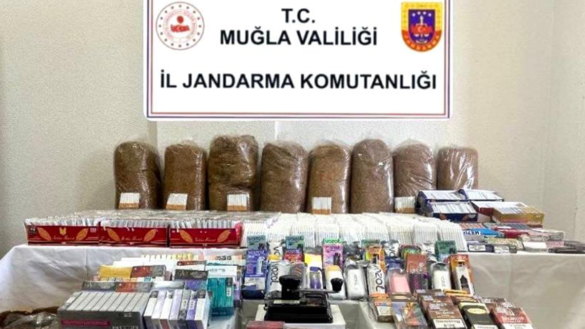 Bodrum’da işletmelere kaçak tütün baskını