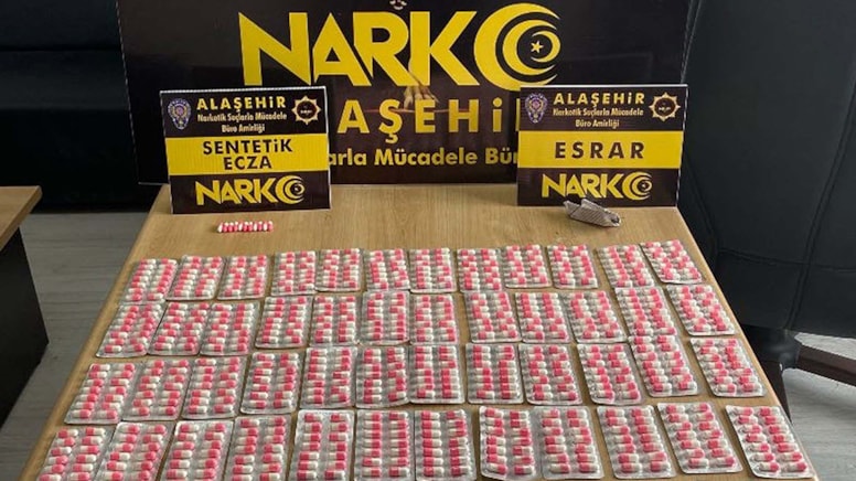 Evinde bin hap ele geçirilen şüpheli tutuklandı