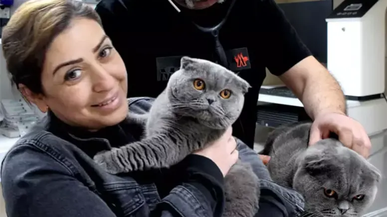 Adanalı veteriner de şaştı kaldı bu işe: 6 milyonda 1 görülen durum