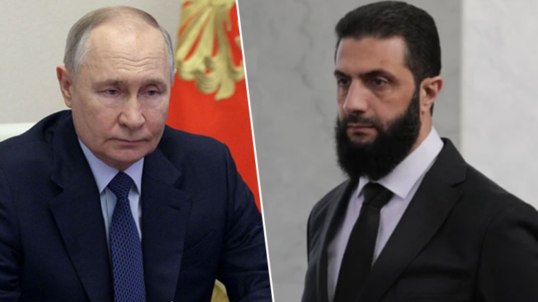 Son dakika... Kremlin duyurdu: Vladimir Putin, Ahmet Şaraa ile görüştü
