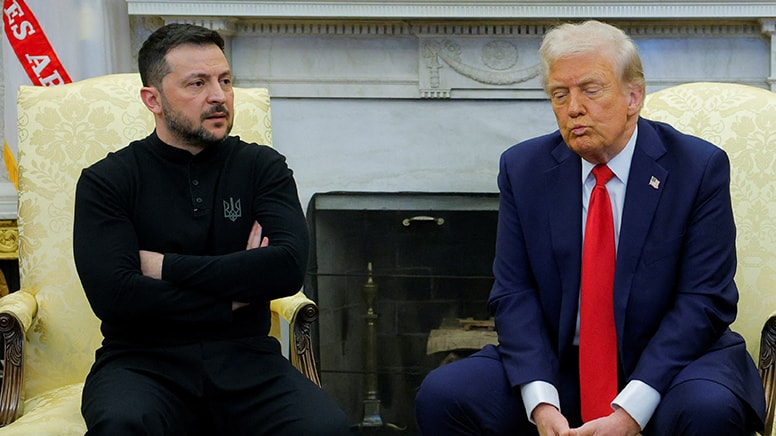 Zelensky'den tartışma sonrası ilk açıklama: Teşekkürler Trump, teşekkürler ABD