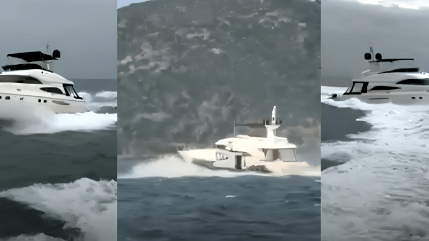 Ege lüks yat ile göçmen kaçakçılığında nefes kesen takip