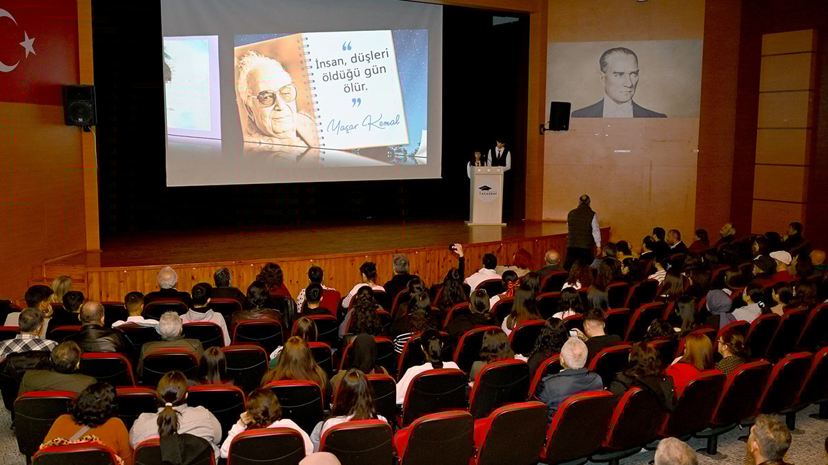 3. Mersin Yaşar Kemal sanat günleri final yaptı