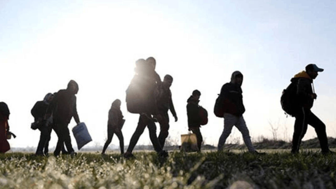 21 kaçak göçmen Edirne'de yakalandı