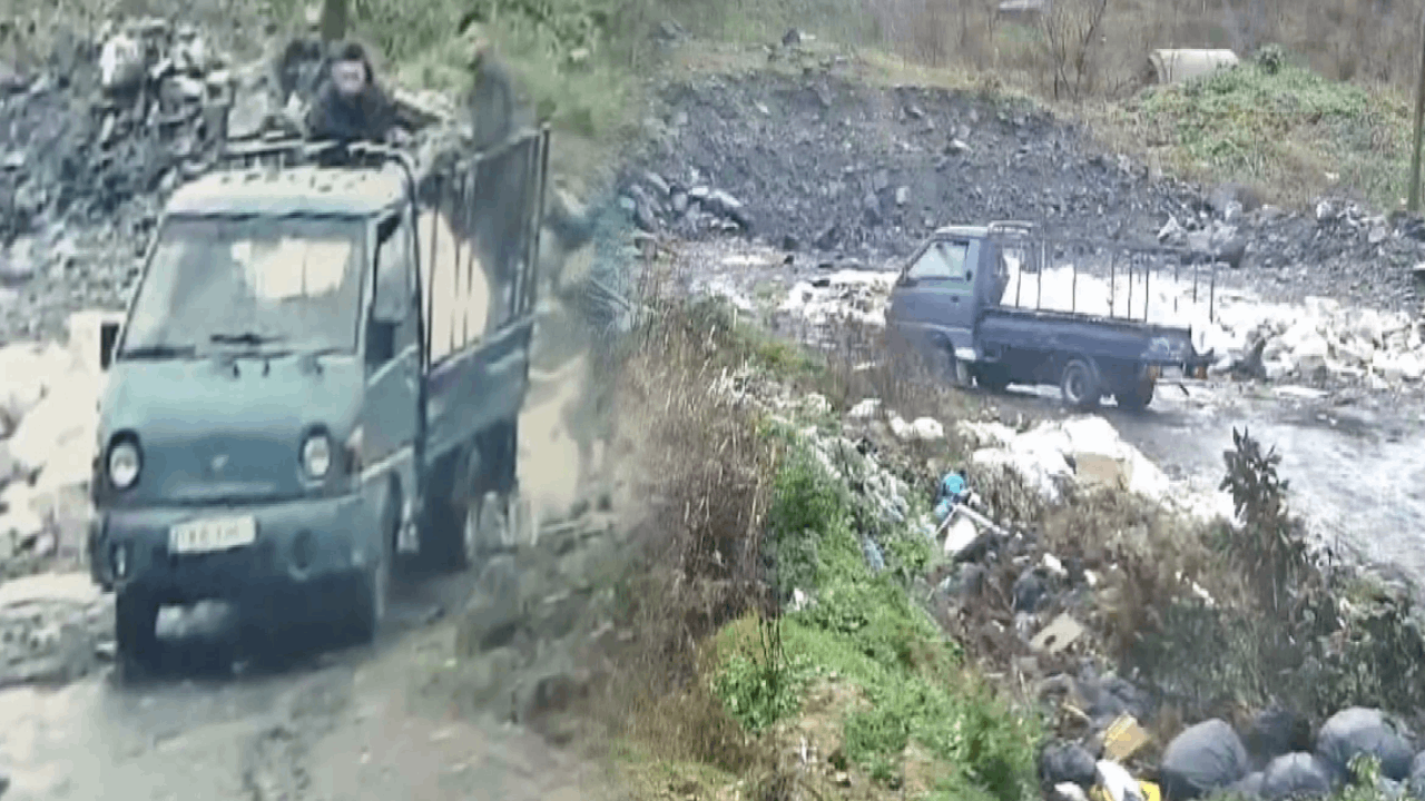 Kaçak moloz dökümü yaparken yakalandılar: Büyük ceza verildi