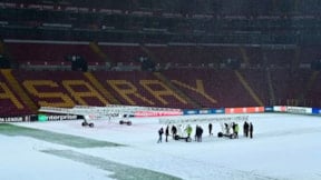 RAMS Park'ta son durum! Kar yağışı için gece sistem kuruldu