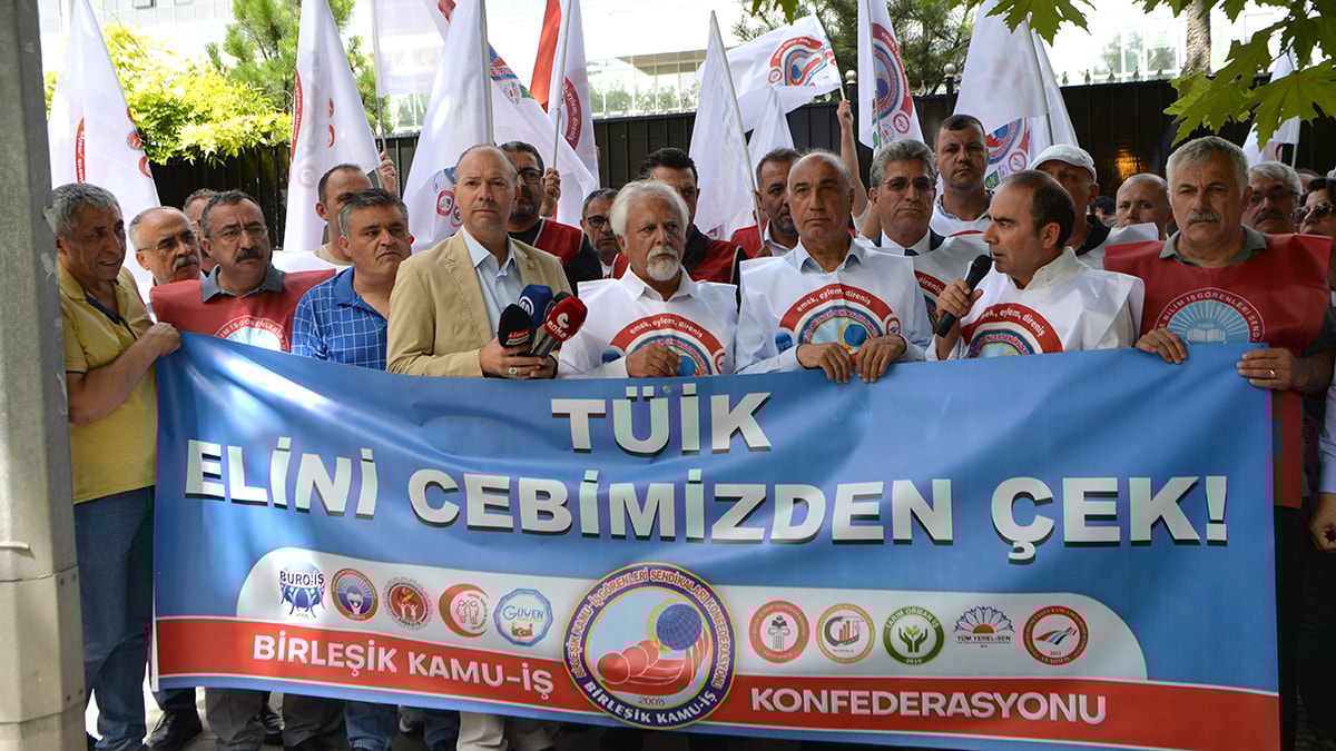 Maaş zammının 3’te 1’ini TÜİK  engelledi