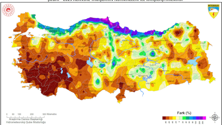 4 bölgede 'şiddetli kuraklık' uyarısı