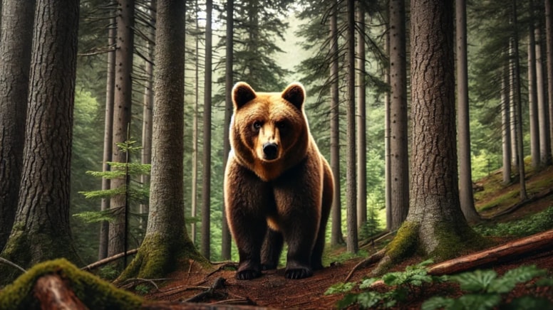 Nesli tehlike altında ayıyı öldüren avcı yargılanıyor