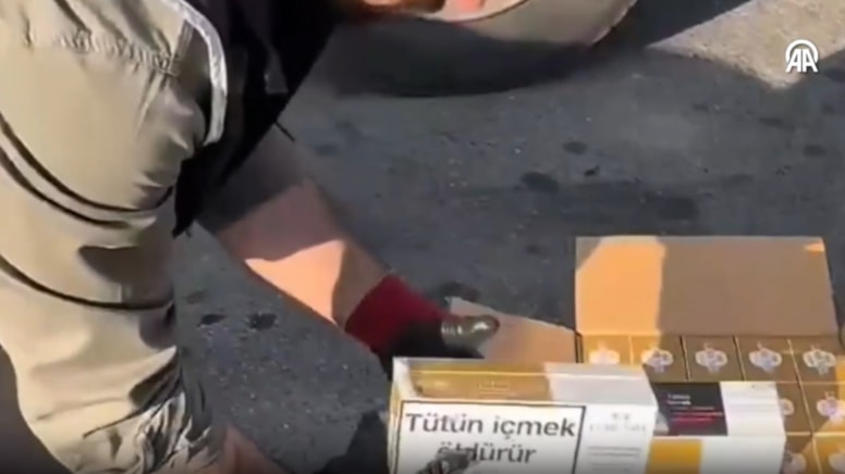 Kocaeli'de 8 milyon makaron ele geçirildi