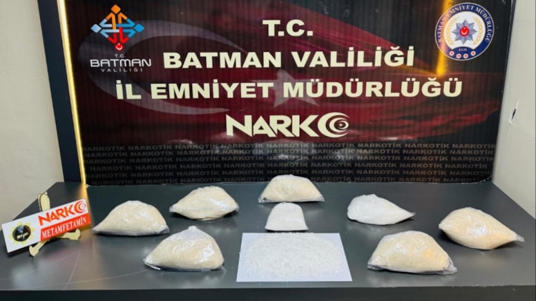 Batman'da uyuşturucu operasyonu: Kilolarca zehir ele geçirildi