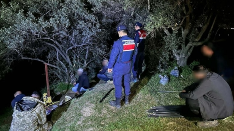 Kaçak kazı yapanlara suçüstü!