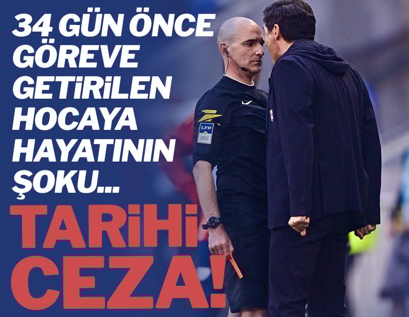 Paulo Fonseca'ya 9 ay men cezası