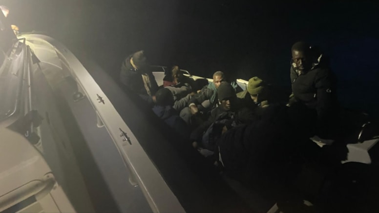 Bodrum açıklarında düzensiz göçmen operasyonu: 7 kişi yakalandı