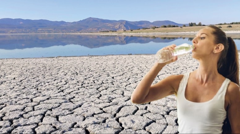 1 litre pet şişe su için 17 litre su harcanıyor