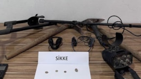 Mersin'de Roma Bizans döneminden kalma 4 sikke ele geçirildi