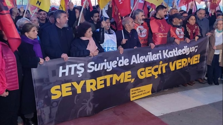 Suriye'deki katliama tepkiler sürüyor! Halk sokağa döküldü