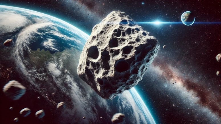 NASA uyardı: Piramit büyüklüğünde, yarın Dünya'nın yanından geçecek