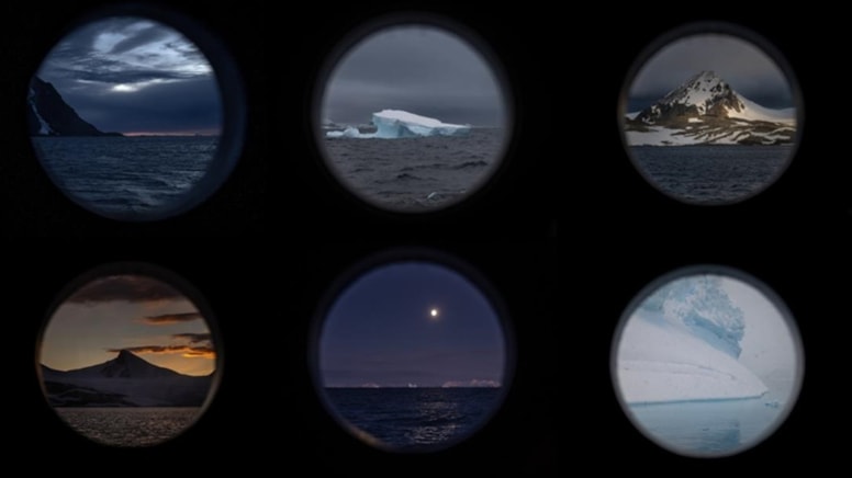 Türk bilim insanları Antarktika'nın doğasını lombozlardan izledi