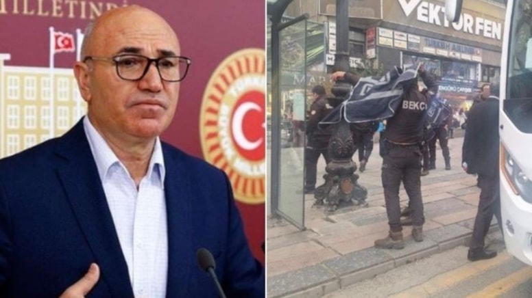 CHP'li vekil paylaştı: 'Polis yeleği bekçiye giydirildi' iddiası