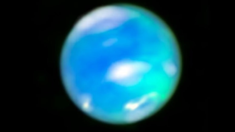 Neptün’ün gizemli 'kutup ışıkları' ilk kez görüntülendi
