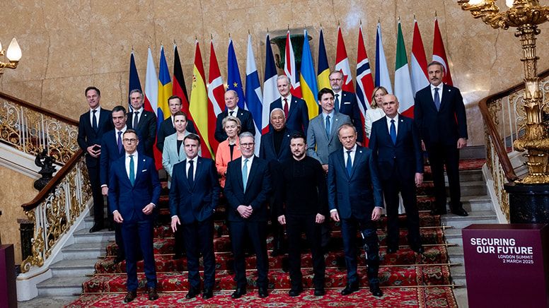 Bakan Fidan'dan Londra'da Ukrayna zirvesinde