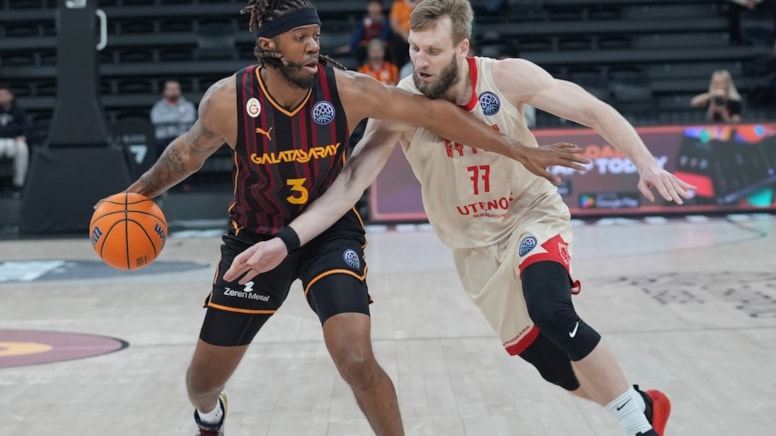 Galatasaray potada Vilnius'u mağlup etti