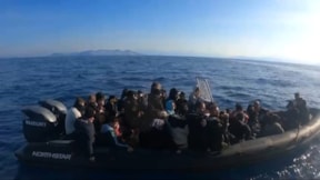 Çanakkale'de 15'i çocuk, 32 düzensiz göçmen yakalandı