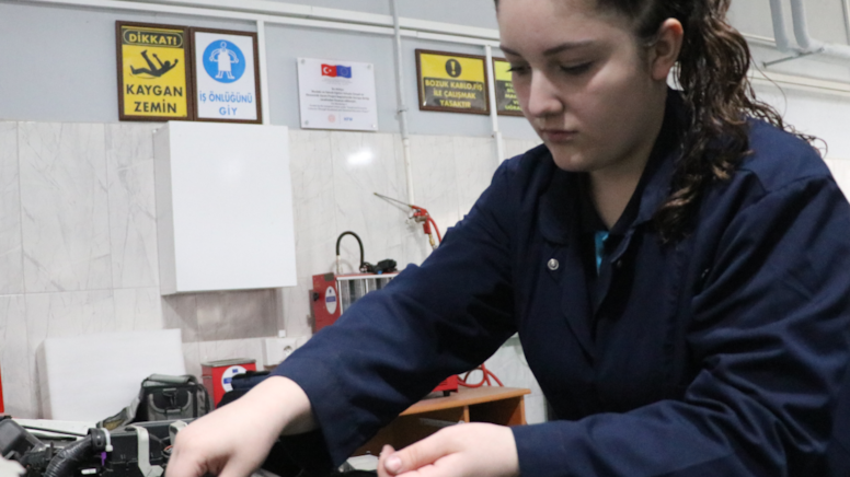 Kayserili Songül, erkek egemen mesleği yerle bir etti