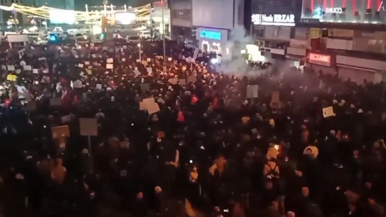 Ankara'da polis ablukası: Girişler kapatıldı