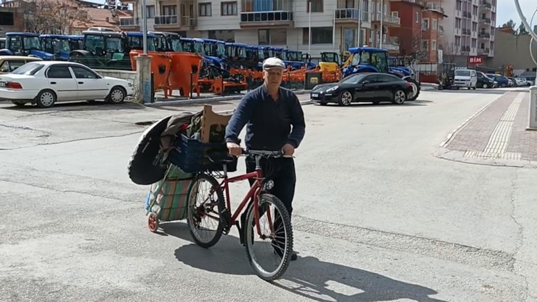 Kira artışına tepki için bisikletle Ankara'ya gidecek