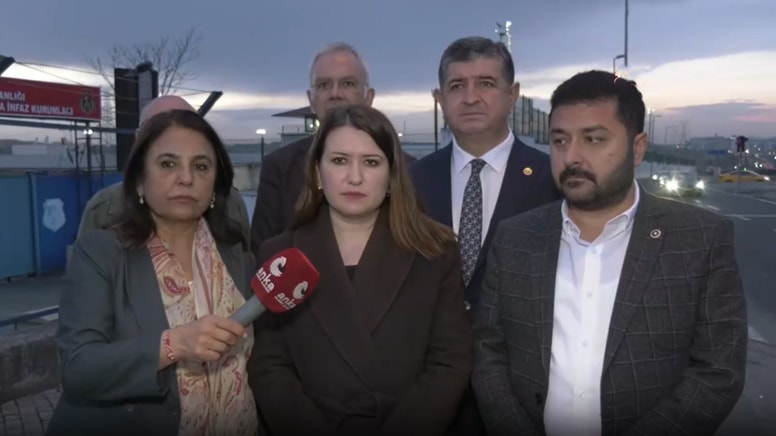 CHP heyeti, Saraçhane'deki eylemlerde tutuklananları Metris Cezaevi'nde ziyaret etti