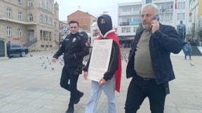 Sessiz protesto eylemine de gözaltı