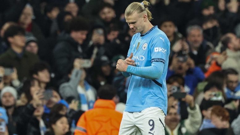 Manchester City'ye Haaland'dan kötü haber