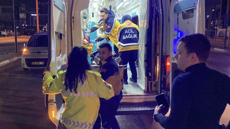 Bursa'da feci kaza: Motosiklet sürücüsü ağır yaralandı