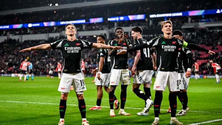 Arsenal’den Devler Ligi'nde tarihi fark! 7 gol attılar