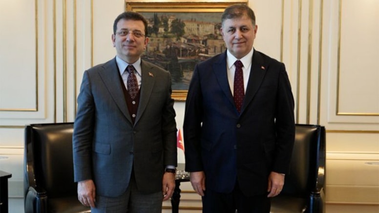 İmamoğlu ve Cemil Tugay bir araya geldi