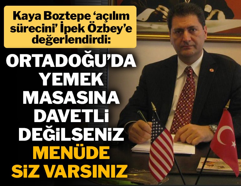 Ortadoğu’da yemek masasına davetli değilseniz menüde siz varsınız!