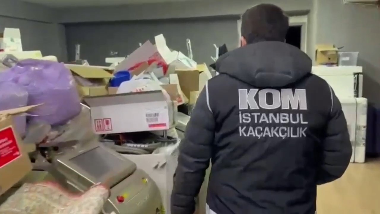 İstanbul’da 235 milyon TL değerinde kaçak tıbbi ürün ele geçirildi