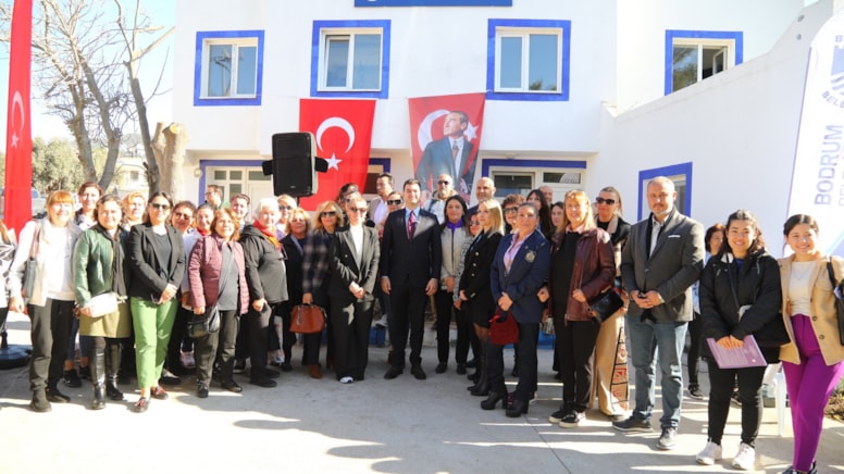 Bodrum’un İlk Kadın Yaşam Merkezi Açıldı