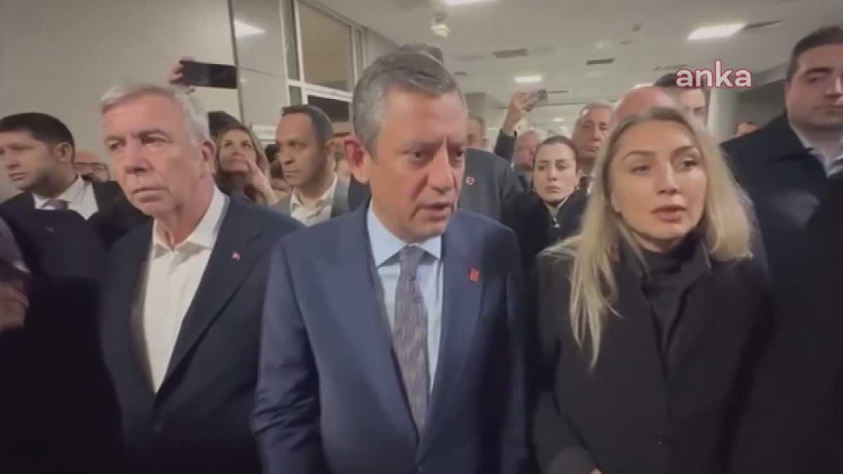 Özgür Özel adliyede, kararın açıklanması bekleniyor