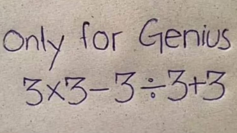 Basit matematik sorusu sosyal medyayı ikiye böldü