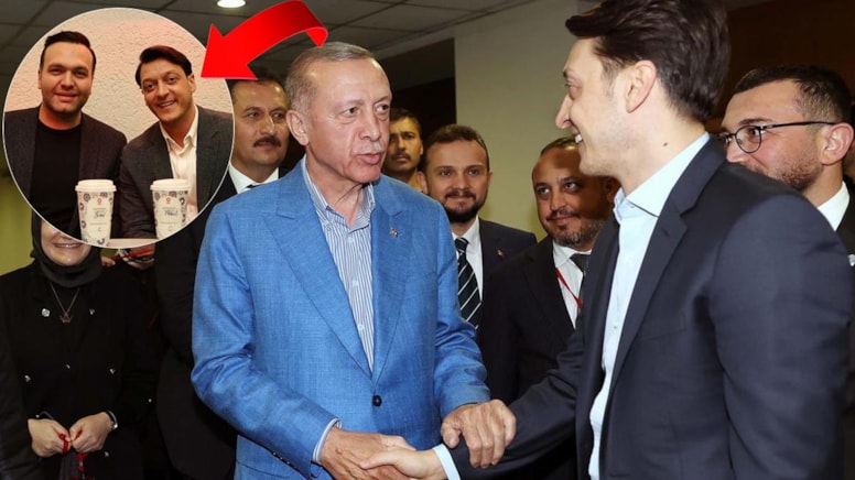 AKP'li Mesut Özil boykota karşı sahaya indi