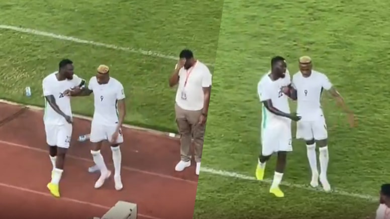Victor Osimhen 90'da gelen golle çıldırdı