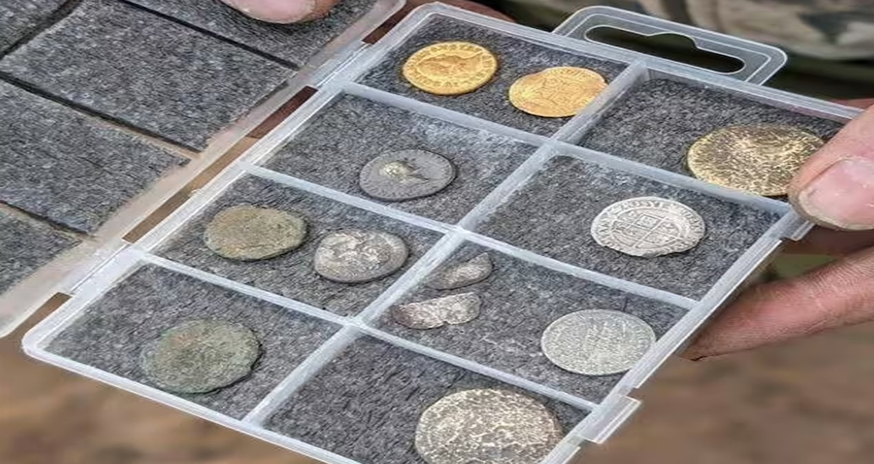 Tarlada Bulduğu Eski Madeni Para ile Küçük Servet Kazandı