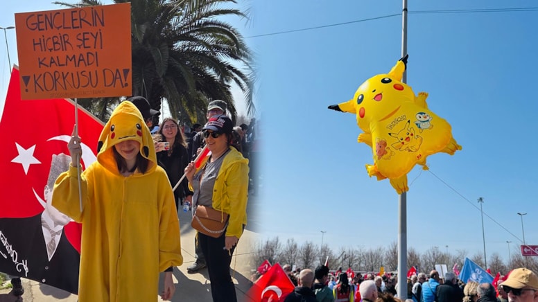 Maltepe Pikachu ile doldu taştı: 'Ben zaten hep seni seçmiştim Pikachu'