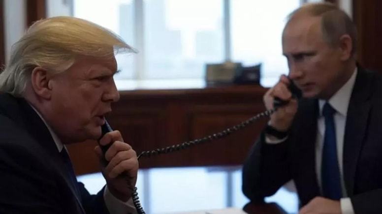 Beyaz Saray açıkladı: Trump ve Putin görüşmesi başladı